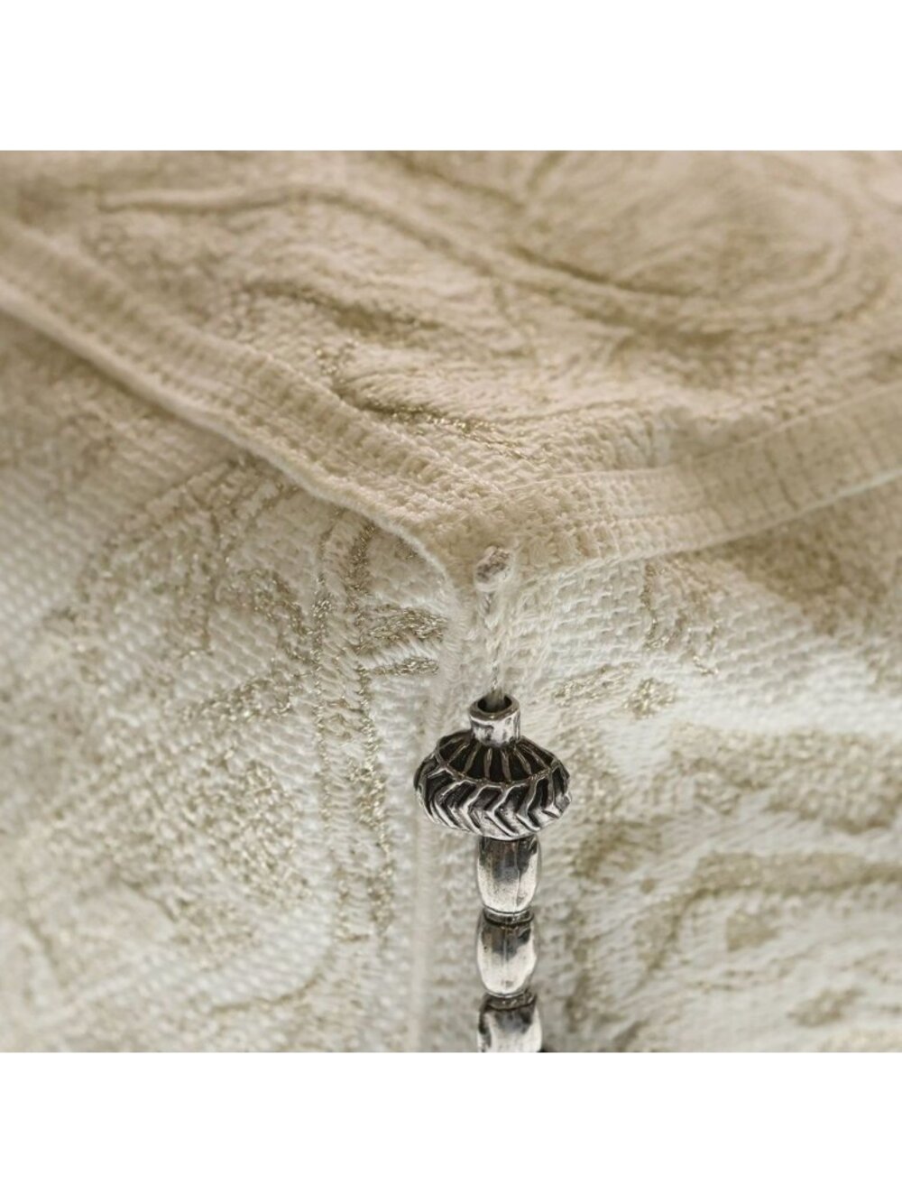 Dior Embroidery D-bubble Tote Ivory White Canvas - Picture 5 of 8